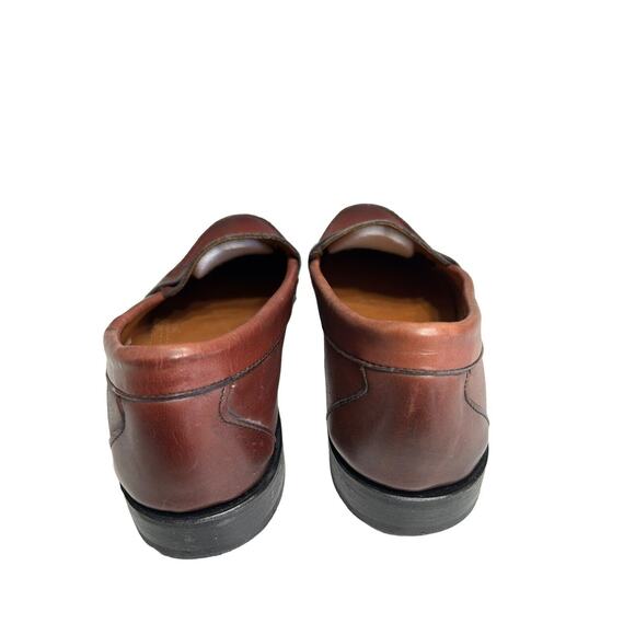 Allen Edmonds Cavanaugh Oxblood Penny Loafer Size 10.0 D Style # 50026 main image 6